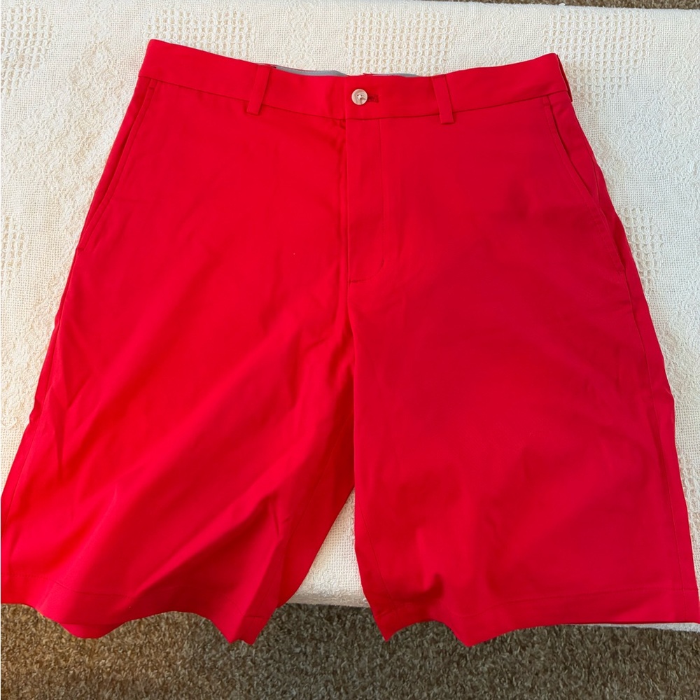 Walter Hagen Red Golf Shorts - Picture 2 of 5